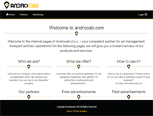 Tablet Screenshot of androcab.com